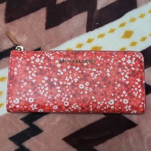 Michael Kors Floral Print Wallet